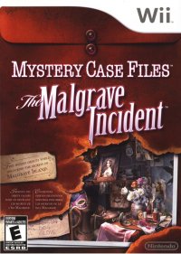 Mystery Case Files: The Malgrave Incident Wii US box art
